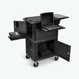 Luxor WTPSCE 41"H Ultimate Presentation Station with Cabinets