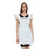 TOPTIE Vintage White Apron for Women, Christmas Cotton Kitchen Aprons, Great for Cooking Working