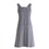 TOPTIE Cross Back Kitchen Apron with Two Pockets for Men, Cotton Linen Christmas Apron - Gray