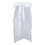 TOPTIE 2 PCS Maid White Long Half Aprons, Christmas Waist Apron for Party, Great for Cooking Baking