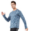 TOPTIE Men's Quick Dry Crew Neck Long Sleeve Shirts for Workout Running Fishing Hiking Active