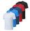 TOPTIE 5 Pack Men's Dry Fit Athletic Shirt, Short Sleeve Sport T Shirts