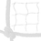 Kwik Goal 02467 Kwik Goal 3MM 4' 1/2 x  9' x  2' x  5' Soccer Goal Net, Price/1 Pair