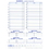 Glover's Scorebooks 02993 Dugout Line Up Chart Insert (30 charts), Price/Each