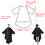 TOPTIE 10-Pack Barber Cutting Cape Salon Gown with Sleeves for Unisex Client Adjustable Professional Lightweight