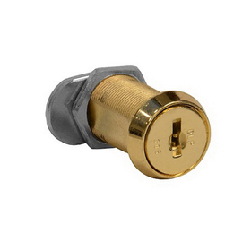 Salsbury Industries 11115 Replacement Lock - Gold Finish Cylinder - for Solid Oak Executive Wood Locker Door - with (2) keys