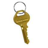 Salsbury Industries 11116 Master Control Key - for Standard Built-in Key Lock of Solid Oak Executive Wood Locker