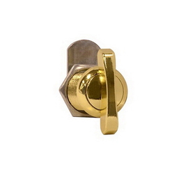 Salsbury Industries 11119 Thumb Latch - for Solid Oak Executive Wood Locker - Gold Finish