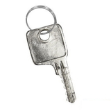 Salsbury Industries 11121 Master Control Key - for Combination Padlock of Solid Oak Executive Wood Locker