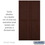 Salsbury Industries 11147DRK Double End Side Panel - for 24 Inch Deep Solid Oak Executive Wood Locker - Dark