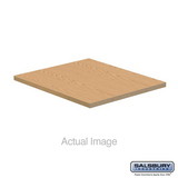 Salsbury Industries Flat Top Filler - In-Line - 15 Inches Wide - for 18 Inch Deep Solid Oak Executive Wood Locker