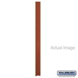 Salsbury Industries Front Filler - Vertical - Corner - for Solid Oak Executive Wood Locker - Medium