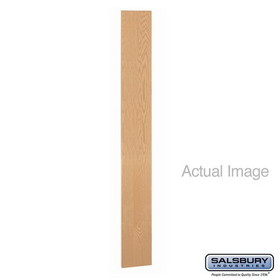 Salsbury Industries Front Filler - Vertical - 9 Inches Wide for Solid Oak Executive Wood Locker