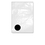 Salsbury Industries 1215-PER Reflective Punctuation Mark - 3 Inches - Period