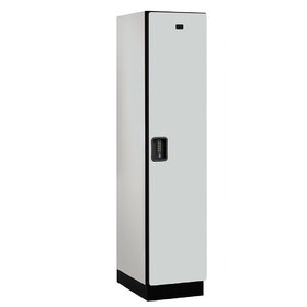 Salsbury 18" Wide Single Tier Designer Wood Locker - 1 Wide - 6 Feet High - 21 Inches Deep - Electronic Locks
