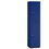 Salsbury Industries 18-42168BLU 18" Wide Double Tier Heavy Duty Plastic Locker - 1 Wide - 6 Feet High - 18 Inches Deep - Blue