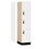 Salsbury Industries 18-43161AW-R 18" Wide Premier Wood Locker - Triple Tier - 1 Wide - 6 Feet High - 21" Deep - Arctic White - Resettable Combination Locks