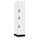 Salsbury Industries 18-43161AW-R 18" Wide Premier Wood Locker - Triple Tier - 1 Wide - 6 Feet High - 21" Deep - Arctic White - Resettable Combination Locks