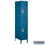 Salsbury Industries 18-52161BL-U 18" Wide Double Tier Standard Metal Locker - 1 Wide - 6 Feet High - 21 Inches Deep - Blue - Unassembled