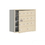 Salsbury Industries 19148-14SRK Cell Phone Storage Locker-4 Door High Unit(8 Inch Deep Compartments)-12 A Doors(11 usable)and 2 B Doors-Sandstone-Recessed Mounted-Master Keyed Locks