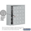 Salsbury Industries 19158-20ASK Surface Mounted Cell Phone Storage Locker with 20 A Doors (19 usable) in Aluminum - Keyed Locks