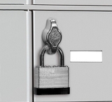 Salsbury Industries 19925 Key Padlock - with Built-in Hasp - for Cell Phone Locker Door