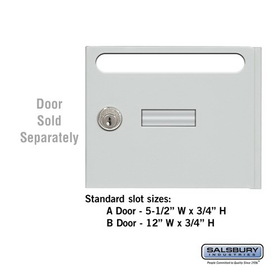 Salsbury Industries 19969 Door Slot - for Cell Phone Storage Locker Door