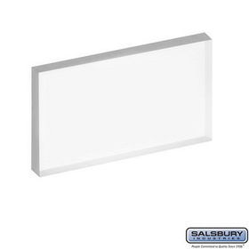 Salsbury Industries Plastic Window - for Brass Mailbox #1 and #3 Door