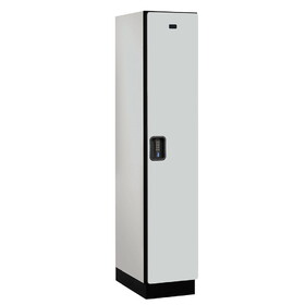 Salsbury 15" Wide Single Tier Designer Wood Locker - 1 Wide - 6 Feet High - 21 Inches Deep - Electronic Locks