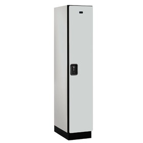 Salsbury 15" Wide Single Tier Designer Wood Locker - 1 Wide - 6 Feet High - 21 Inches Deep - Resettable Combination Locks