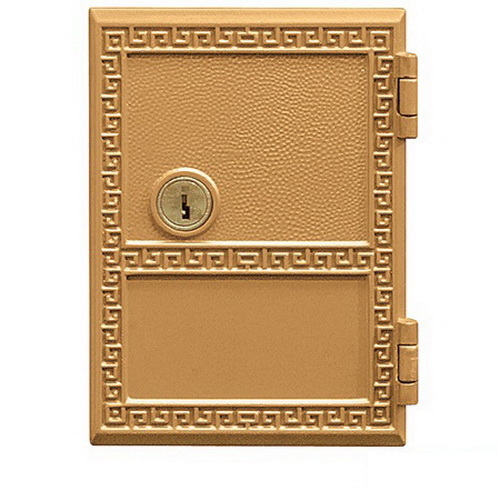 Sandstone Salsbury Industries 3451SAN Replacement Door and Lock Standard MB1 Size for 4C Pedestal Mailbox with Keys