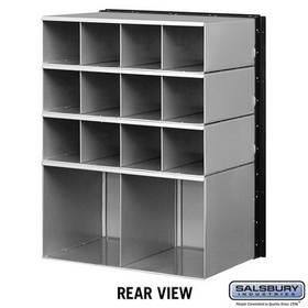 Salsbury Industries 2214 Aluminum Mailbox - 14 Doors - Standard System