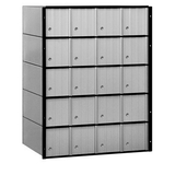 Salsbury Industries 2220 Aluminum Mailbox - 20 Doors - Standard System