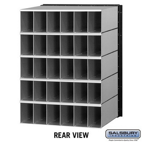 Salsbury Industries 2230 Aluminum Mailbox - 30 Doors - Standard System