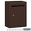 Salsbury Industries 2240ZP Letter Box (Includes Commercial Lock) - Standard - Surface Mounted - Bronze - Private Access