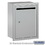 Salsbury Industries 2245AP Letter Box (Includes Commercial Lock) - Standard - Recessed Mounted - Aluminum - Private Access