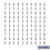 Salsbury Industries 2295-1 Numbers - Self Adhesive Sheet of (100) for Aluminum Mailboxes - 1 to 100 Series