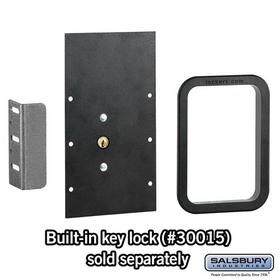 Salsbury Industries 30015-CK Designer Wood Locker Replacement Lock Conversion Kit - for Built-in Key Locks (Lock not included)