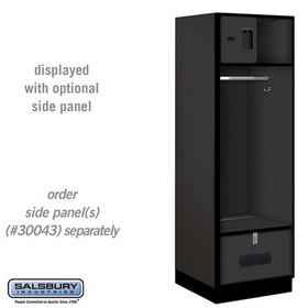 Salsbury Industries 24" Wide Designer Wood Open Access Locker - 6 Feet High - 24 Inches Deep