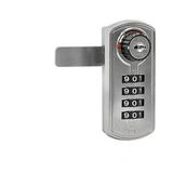Salsbury Industries 30095SLV Resettable Combination Lock - for Open Access Designer Locker and Designer Gear Locker Door - Silver