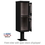 3302BLK-U Outdoor Parcel Locker with 2 Compartments in Black with USPS Access - Type I