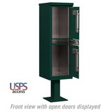 Salsbury Industries Outdoor Parcel Locker (Includes Pedestal) - USPS Access