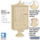 Salsbury Industries 3306R-SAN-U Regency Decorative Cluster Box Unit with 8 Doors and 4 Parcel Lockers in Sandstone with USPS Access - Type VI