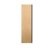 Salsbury Industries 33300DE-MAP Double End Side Panel - for 5 Feet High - 15 Inch Deep Designer Wood Locker - without Sloping Hood - Maple