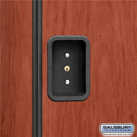 Salsbury Industries 33315-CK Designer Wood Locker Replacement Lock Conversion Kit - for Built-in Key Locks (Lock not included)