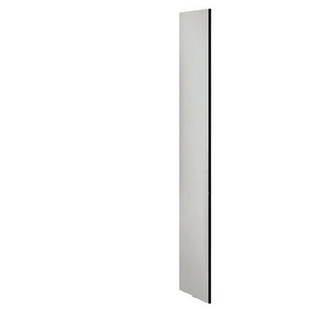 Salsbury Industries 33333GRY Side Panel - for 6 Feet High - 18 Inch Deep Designer Wood Locker - without Sloping Hood - Gray