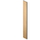 Salsbury Industries 33334MAP Side Panel - for 6 Feet High - 18 Inch Deep Designer Wood Locker - with Sloping Hood - Maple