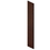 Salsbury Industries 33336MAH Side Panel - for 6 Feet High - 21 Inch Deep Designer Wood Locker - with Sloping Hood - Mahogany