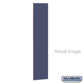 Salsbury Industries Front Filler - Vertical - 15 Inches Wide for Designer Wood Locker - Blue