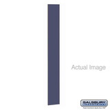 Salsbury Industries Front Filler - Vertical - 9 Inches Wide for Designer Wood Locker - Blue